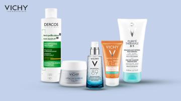 Vichy hair & skincare box