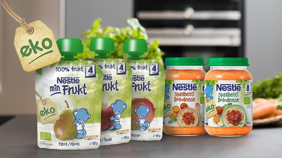 Nestle økologisk barnemat